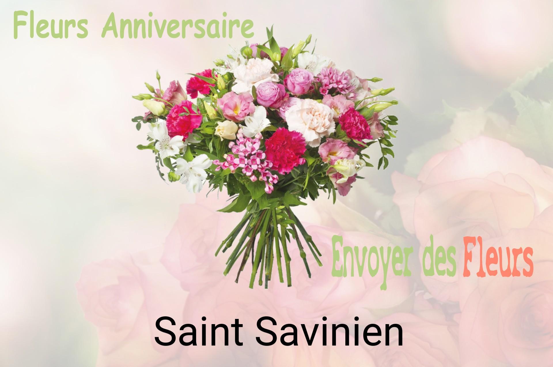 Bouquet de fleurs d’anniversaire livré à Saint-Savinien
